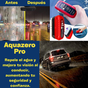 AquaZero PRO Escudo Premiun para los vidrios de tu auto